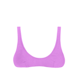 Lezard Crinkle Lavender Top