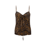 Dolci Drawstring Top Painted Leo