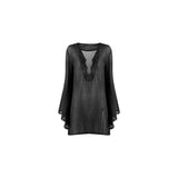 Taleen Mini Kaftan Jet Black