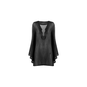 Taleen Mini Kaftan Jet Black