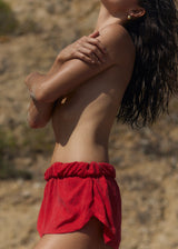 Gadir Cousteau Red Shorts