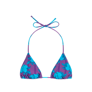 Petite Purple Hibiscus Top